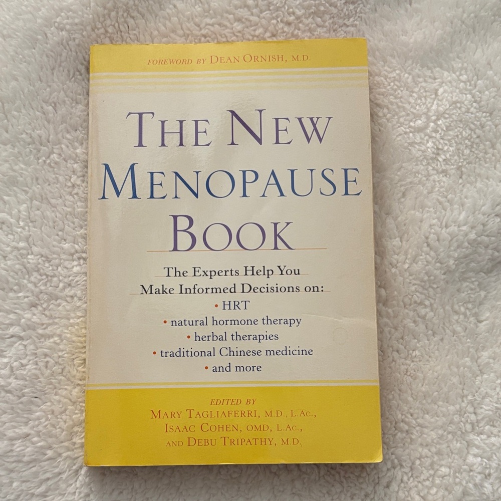 Avery The New Menopause Book - Yellow Cover